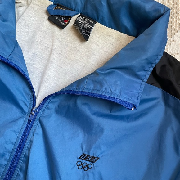 Vintage 90s Olympics windbreaker zip up jacket - Picture 14 of 16